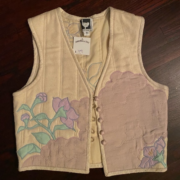 Vintage Jackets & Blazers - Adorable “white duck “vintage vest